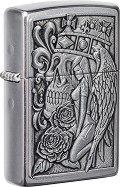 Ветроустойчива запалка Zippo Skull and Angel Emblem Design