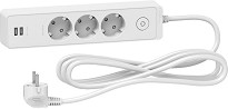   3   2 USB  Schneider Electric -   Unica     3 m - 