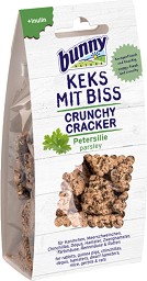 Бисквити за мини зайчета и гризачи bunny Nature Crunchy Cracker - 50 г, с магданоз и инулин