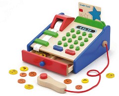 Дървен касов апарат - Viga Toys — 59692