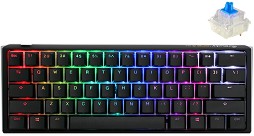    Ducky One 3 Mini Classic - 60%,  USB  1.8 m, ANSI Layout, Hot-Swap, Cherry MX Blue RGB - 