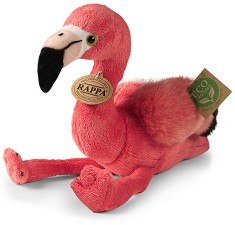 Еко плюшено фламинго - Rappa - С дължина 23 cm — 242999