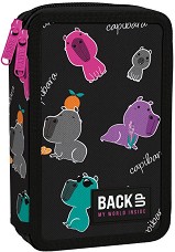 Несесер с ученически пособия BackUp DW 06 - С 2 отделения от серията Capybara — 94875