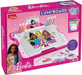 Машина за рисуване с прожектор Barbie Maped - Творчески комплект от серията Barbie