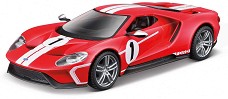 Метална количка Ford GT Heritage - Bburago - С мащаб 1:32 — 18/41166