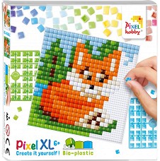 Мозайка с пиксели XL Лисица - Pixelhobby - Творчески комплект — 41054-Fox