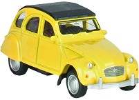 Метална количка Citroen 2CV - Goki - С pull-back механизъм — 12187