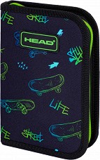 Ученически несесер Head - Astra S.A. - С 1 отделение от серията Skate Lifestyle — 503024068