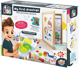 Нарисувай картини Моите първи рисунки - Buki France - Творчески комплект от серията 4 all kids — FK006