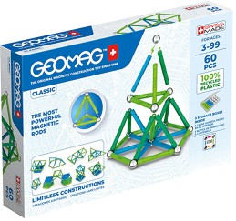 Магнитен конструктор Geomag - Classic - 60 части — 272