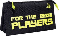 Ученически несесер - For The Players - С 3 отделения на тема Playstation — 13487