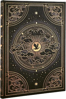 Тефтер Paperblanks Shadows of Navarre - 12 × 18 см, с широки редове