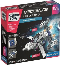 Конструктор Космически кораб Star Explorer - Clementoni - От серията Science — 75135