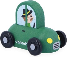 Детска кола Малка кола - Janod - От серията Cross Roads — J05933
