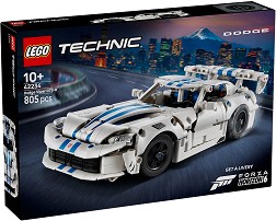 LEGO Technic - Спортна кола Dodge Viper GTS-R - Детски конструктор — 42234