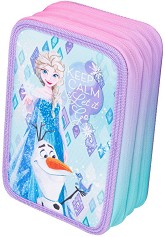 Несесер с ученически пособия Cool Pack - Jumper 3 - С 3 отделения на тема Замръзналото кралство — F067776