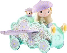 Фигурки за игра Джил и Джери с летяща кола - От серията Tinyly — Djeco DJ06939