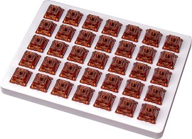  Keychron Gateron Phantom Brown - 35     - 