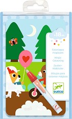 Оцветявай с вода В парка - Djeco - Творчески комплект — DJ09075