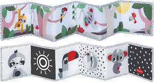 Двустранна мека книжка Tiny Love First Book - От серията Boho Chic