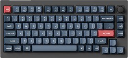     Keychron V1 Max - 75%, Bluetooth, USB-C, ANSI Layout, RGB, Gateron Jupiter Red - 