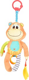 Музикална играчка за закачане Маймунка - BaliBazoo — 82390