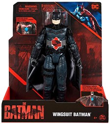 Екшън фигура Wingsuit Batman - Spin Master - Със звук, на тема Батман — 6060523