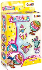 Диамантени гоблени - Craze - Творчески комплект от серията Diamondz — 48153
