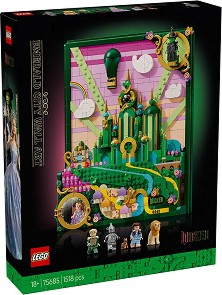LEGO Wicked - Стенно произведение с Изумрудения град - Конструктор — 75685