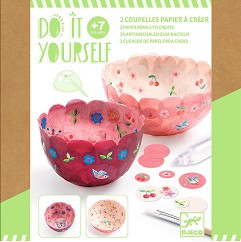 Направи сам Купи от хартия - Djeco - Творчески комплект от серията Do It Yourself — DJ07982