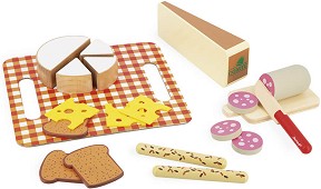 Дървени фигури за игра Френски аперитив - Janod — J06597