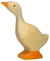Дървена фигурка на гъска - Holztiger — 80029