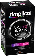 Боя за възстановяване на черни тъкани Simplicol Back to Black - 400 г
