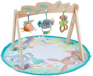 Дървена активна гимнастика Playgro Fauna Friends - От колекцията Playgro Home — 6988614