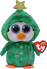 Плюшена играчка коледен пингвин Noel - TY - От серията Beanie Boos — 36535