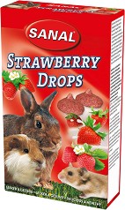   Sanal Strawberry Drops - 45 g,   - 