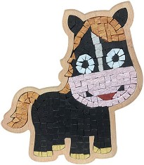 Каменна мозайка Конче - Neptune Mosaic - С размери 23 х 22 cm