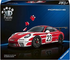 Porsche 911 GT3 - 3D пъзел от 108 части — Ravensburger 12008038