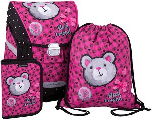 Ученическа раница с аксесоари Coolpack Primo Ultra Base - От серията Buddy — Cool Pack F160959