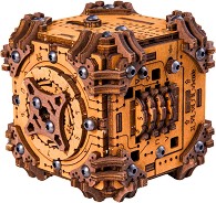 Тайната на тесеракта Escape Room - Дървен 3D пъзел от 194 части — Wooden City WR362