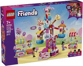 LEGO Friends - Виенско колело от бонбони и сладкиши - Детски конструктор — 42700