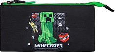 Ученически несесер Survival Mode - С 3 отделения на тема Minecraft — 68312