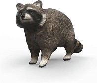 Фигурка на Американски енот - Schleich - От серията Wild Life — 14937