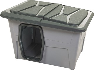 Пластмасова къщичка за кучета MPS Baraka M - 93 × 60 × 73 см