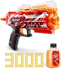 Детски бластер Stinger - Zuru - С 3000 гел топчета от серията X-Shot — 36728