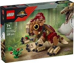 LEGO Jurassic World - Бебето-динозавър Долорес: Аквилопс - Детски конструктор — 76970