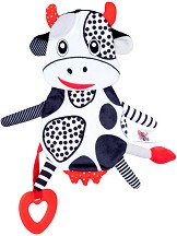 Играчка за гушкане с гризалка BaliBazoo Cow — 81041