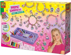 Студио за гривни с талисманчета - SES Creative - Творчески комплект от серията Mini Shrinkies — 14170