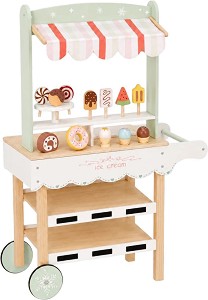 Детски дървен щанд за сладолед - Ginger Home — W10A273