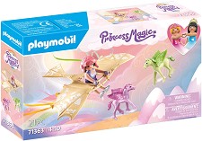 Playmobil Princess Magic - Пътуване с Пегас в облаците — 71363